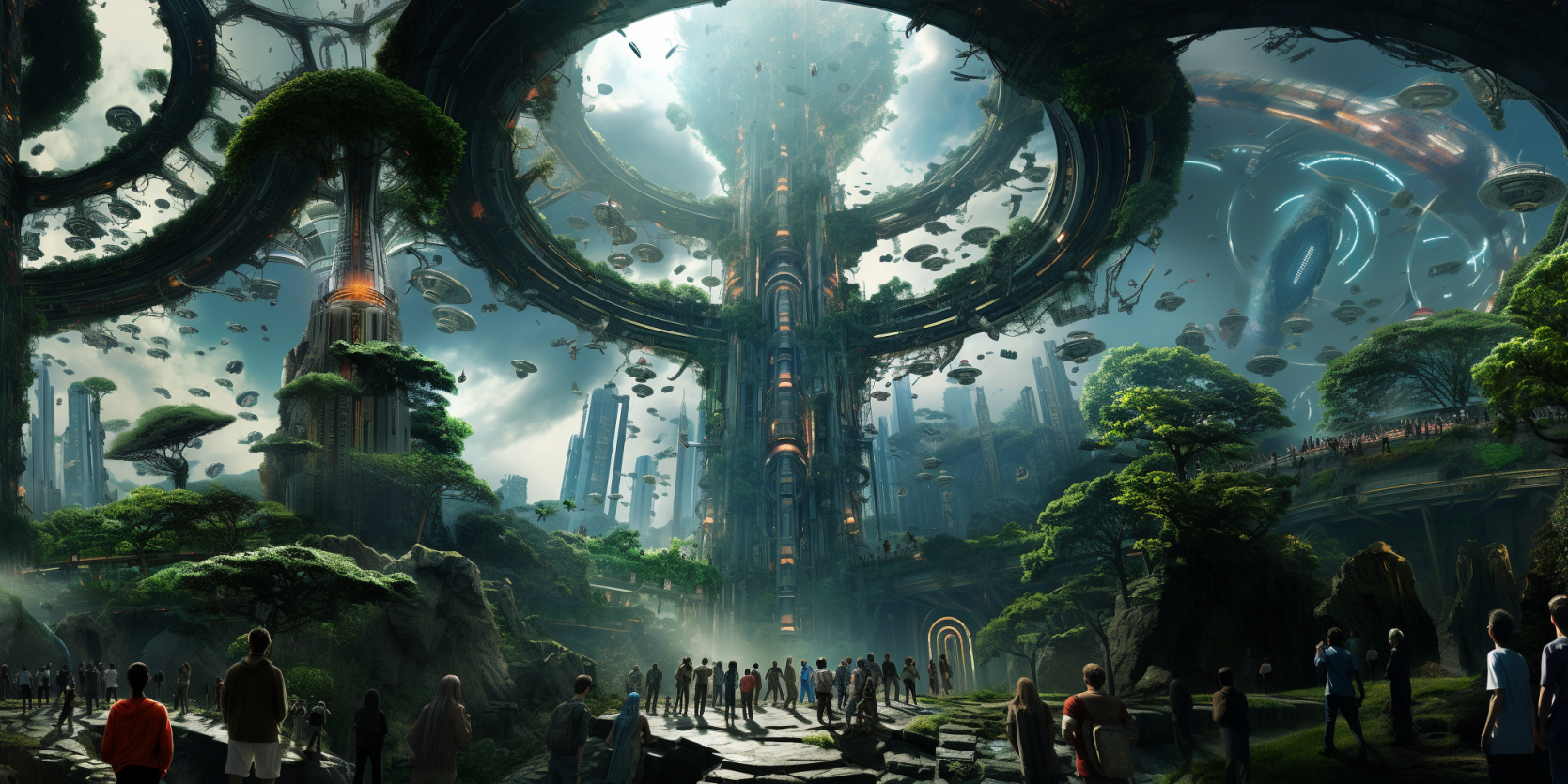 Visual of a Circular Structure